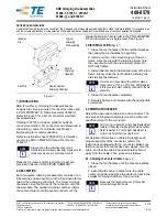 TE Connectivity 91904 Series Instruction Sheet preview