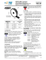 TE Connectivity AMP NETCONNECT 1499119-1 Instruction Sheet preview