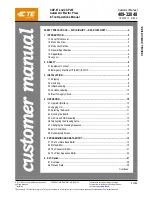 TE Connectivity CAP-6T Operation Manual preview