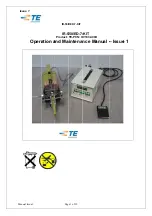 Preview for 1 page of TE Connectivity CV1032-000 Operation And Maintenance Manual