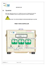 Preview for 16 page of TE Connectivity CV1032-000 Operation And Maintenance Manual