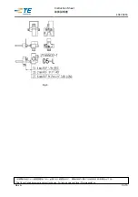 Preview for 3 page of TE Connectivity D5000-S Instruction Sheet