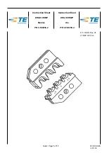 TE Connectivity ERGOCRIMP 0-539956-2 Instruction Manual предпросмотр