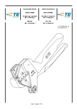 TE Connectivity ERGOCRIMP 7-1579004-1 Instruction Sheet предпросмотр