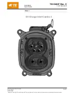 TE Connectivity EV Charge Inlet Combo 2 Manual предпросмотр