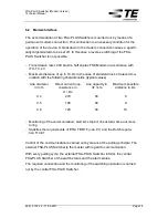 Preview for 14 page of TE Connectivity FSA-PLUS Technical Manual