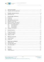 Preview for 3 page of TE Connectivity Hand tool for AMP DUOPLUG 2.5 Operation Manual