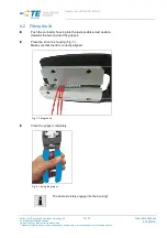 Preview for 14 page of TE Connectivity Hand tool for AMP DUOPLUG 2.5 Operation Manual