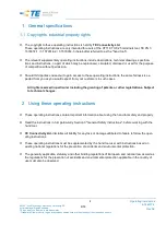 Preview for 4 page of TE Connectivity HT11K Operating Instructions Manual