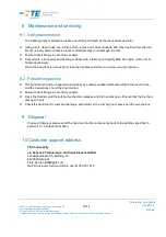 Preview for 14 page of TE Connectivity HT11K Operating Instructions Manual