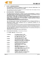 Preview for 2 page of TE Connectivity HVA630-5p Manual