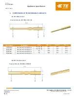 Preview for 8 page of TE Connectivity M12 Application Specification