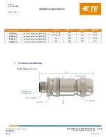 Preview for 9 page of TE Connectivity M12 Application Specification