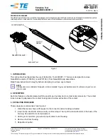 TE Connectivity NanoMQS 2280687-1 Instruction Sheet предпросмотр