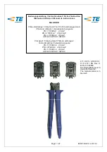 Preview for 1 page of TE Connectivity SOLARLOK AWG10 Instruction Sheet