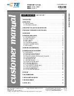 Preview for 2 page of TE Connectivity TERMI-POINT 59865-1 Customer'S Manual