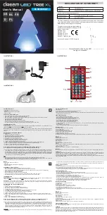 Предварительный просмотр 1 страницы TE-Group DreamLED TREE XL User Manual