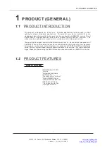 Preview for 3 page of te-lighting TE-X24RGB User Manual