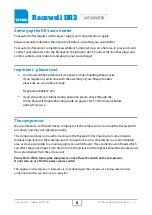 Preview for 6 page of Te Pari Racewell DR3 Installation And Operation Manual