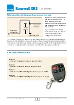 Preview for 7 page of Te Pari Racewell DR3 Installation And Operation Manual