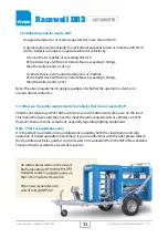 Preview for 11 page of Te Pari Racewell DR3 Installation And Operation Manual