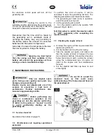 Preview for 21 page of TE Energy 2510B User'S Operating Instruction And Installation Manual