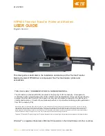 Preview for 1 page of TE HTP600 User Manual