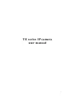 TE IP2 series User Manual preview