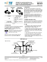 TE OPTIMATE 228043-1 Instruction Sheet предпросмотр