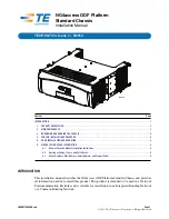 Предварительный просмотр 1 страницы TE TECP-90-703 Installation Manual