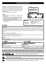 Предварительный просмотр 2 страницы TEAC PROFESSIONAL Tascam CD-A630 Owner'S Manual