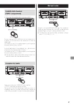 Preview for 47 page of Teac 202MK7 Owner'S Manual