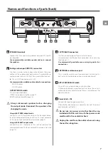 Предварительный просмотр 7 страницы Teac 249479 Owner'S Manual