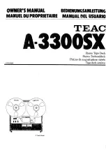 Preview for 1 page of Teac A-3300SX Owner'S Manual