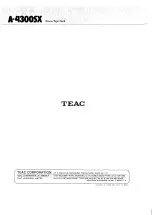 Preview for 24 page of Teac A-4300SX Service Manual