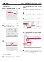 Preview for 2 page of Teac A-H01 Install Manual