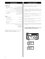 Предварительный просмотр 4 страницы Teac A-H380 Owner'S Manual