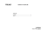 Preview for 8 page of Teac A-R610 Service Manual