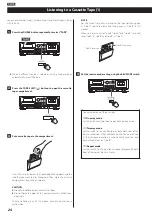 Preview for 24 page of Teac AD-800 Owner'S Manual