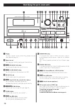 Preview for 12 page of Teac AD-850-SE Owner'S Manual