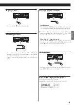 Preview for 27 page of Teac AD-850-SE Owner'S Manual