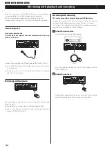 Preview for 34 page of Teac AD-850-SE Owner'S Manual