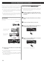 Preview for 76 page of Teac AD-850-SE Owner'S Manual