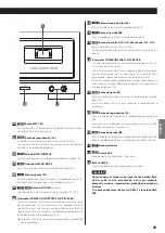 Preview for 93 page of Teac AD-850-SE Owner'S Manual