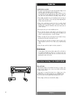 Preview for 4 page of Teac AG-10D Owner'S Manual