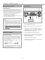 Предварительный просмотр 11 страницы Teac AG-780 Owner'S Manual