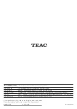 Preview for 52 page of Teac AG-790 Owner'S Manual