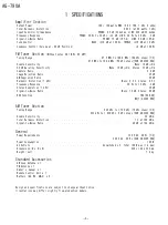 Preview for 2 page of Teac AG-790A Service Manual