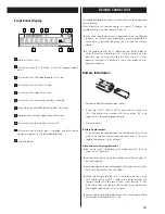 Предварительный просмотр 15 страницы Teac AG-D8850 Owner'S Manual