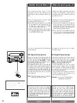 Предварительный просмотр 52 страницы Teac AG-H350 Owner'S Manual